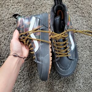 Vans SK8-HI MTE 2.0 DX Skate Sneakers Camo Black Camouflage